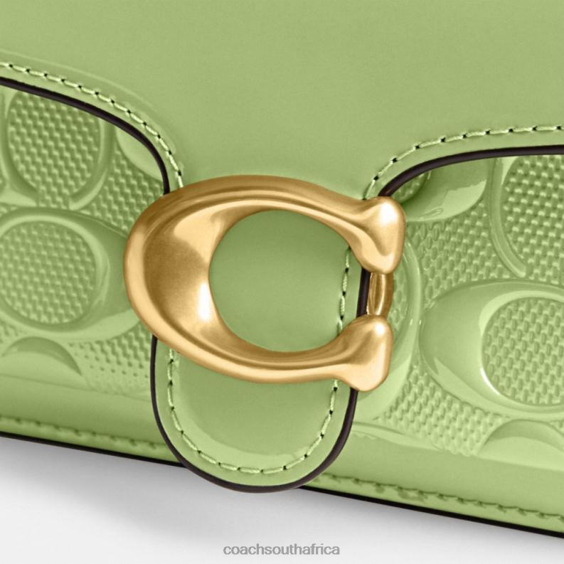 Coach Women TABBY SHOULDER BAG 20 IN SIGNATURE LEATHER B4/GREEN 4ZRDJ145