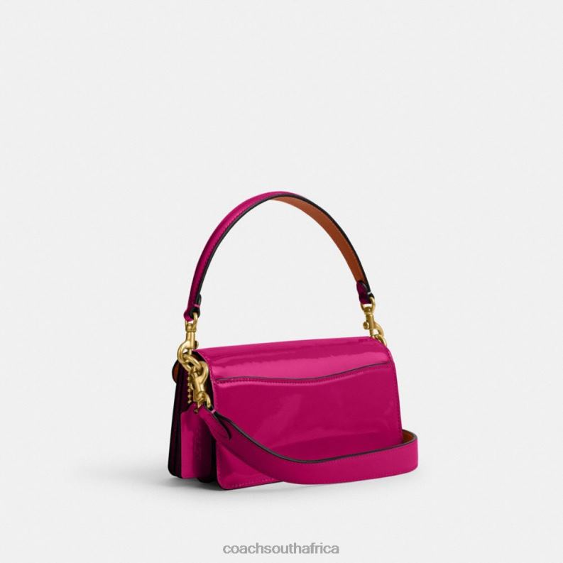 Coach Women TABBY SHOULDER BAG 20 IN SIGNATURE LEATHER B4/MAGENTA 4ZRDJ146