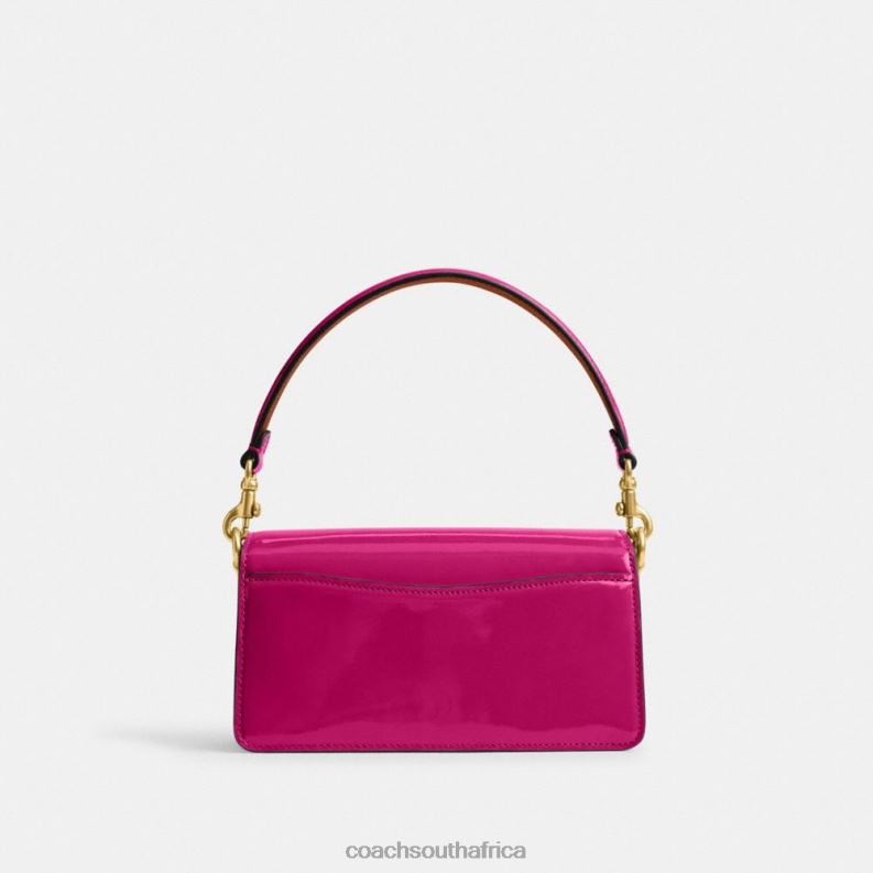 Coach Women TABBY SHOULDER BAG 20 IN SIGNATURE LEATHER B4/MAGENTA 4ZRDJ146