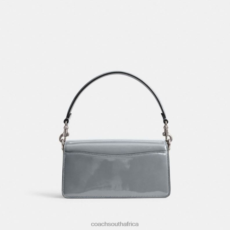 Coach Women TABBY SHOULDER BAG 20 IN SIGNATURE LEATHER LH/Grey Blue 4ZRDJ105