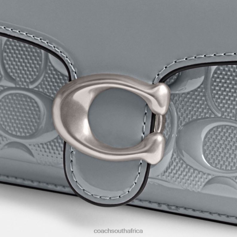 Coach Women TABBY SHOULDER BAG 20 IN SIGNATURE LEATHER LH/Grey Blue 4ZRDJ105