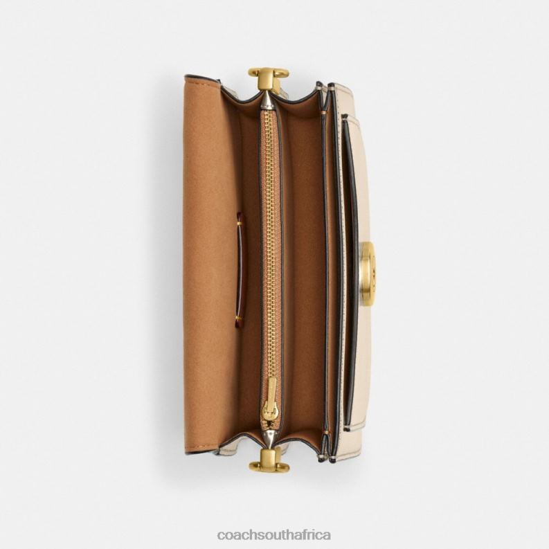 Coach Women TABBY SHOULDER BAG 20 IN SILVER METALLIC B4/Gold 4ZRDJ108