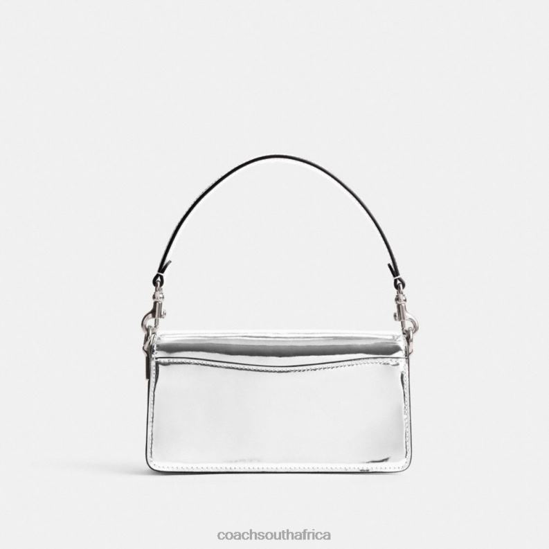Coach Women TABBY SHOULDER BAG 20 IN SILVER METALLIC LH/Silver 4ZRDJ142