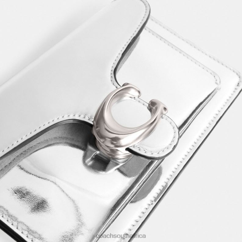 Coach Women TABBY SHOULDER BAG 20 IN SILVER METALLIC LH/Silver 4ZRDJ142