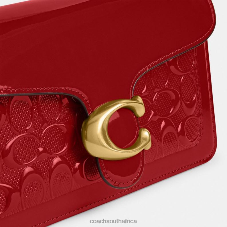 Coach Women TABBY SHOULDER BAG 26 IN SIGNATURE LEATHER B4/RED 4ZRDJ144