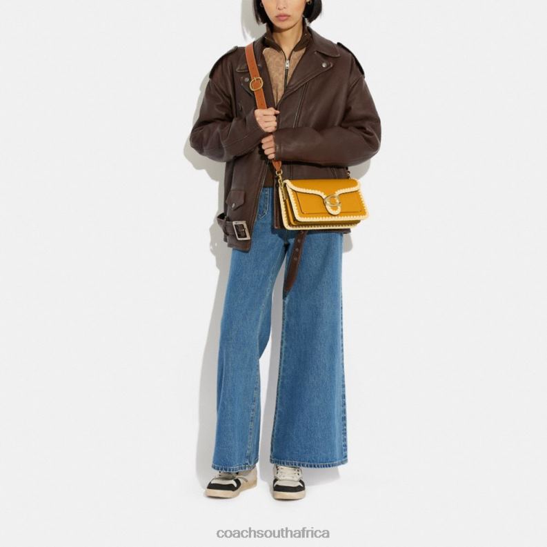 Coach Women TABBY SHOULDER BAG 26 WITH CROCHET B4/BUTTERCUP 4ZRDJ155