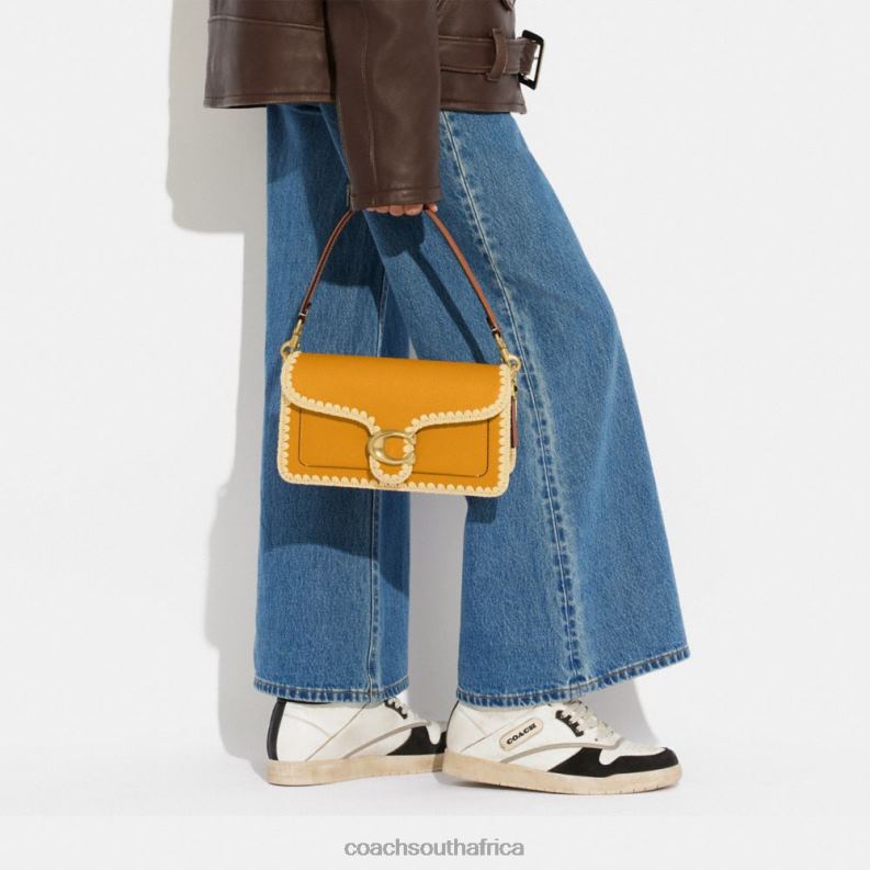 Coach Women TABBY SHOULDER BAG 26 WITH CROCHET B4/BUTTERCUP 4ZRDJ155