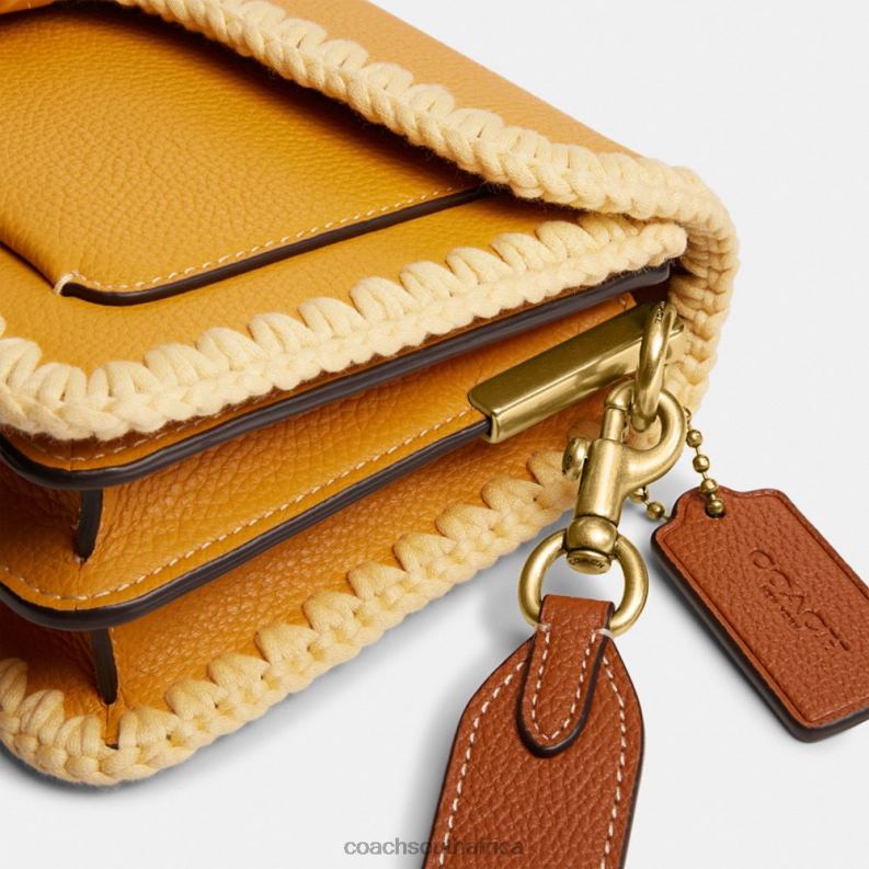 Coach Women TABBY SHOULDER BAG 26 WITH CROCHET B4/BUTTERCUP 4ZRDJ155