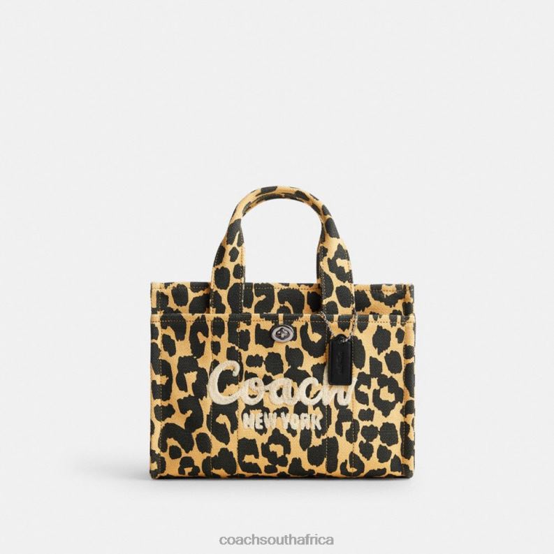 Coach Women CARGO TOTE 26 WITH LEOPARD PRINT LH/Leopard 4ZRDJ292