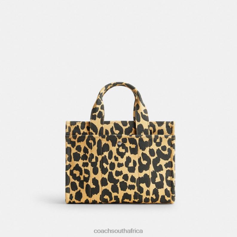 Coach Women CARGO TOTE 26 WITH LEOPARD PRINT LH/Leopard 4ZRDJ292