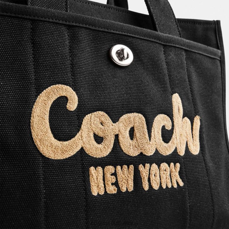 Coach Women CARGO TOTE LH/Black 4ZRDJ289