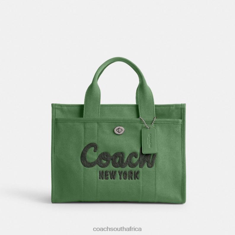Coach Women CARGO TOTE LH/Soft Green 4ZRDJ294