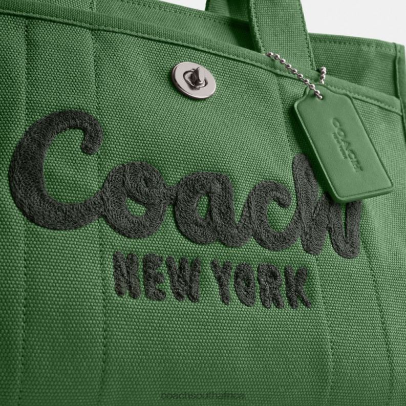 Coach Women CARGO TOTE LH/Soft Green 4ZRDJ294