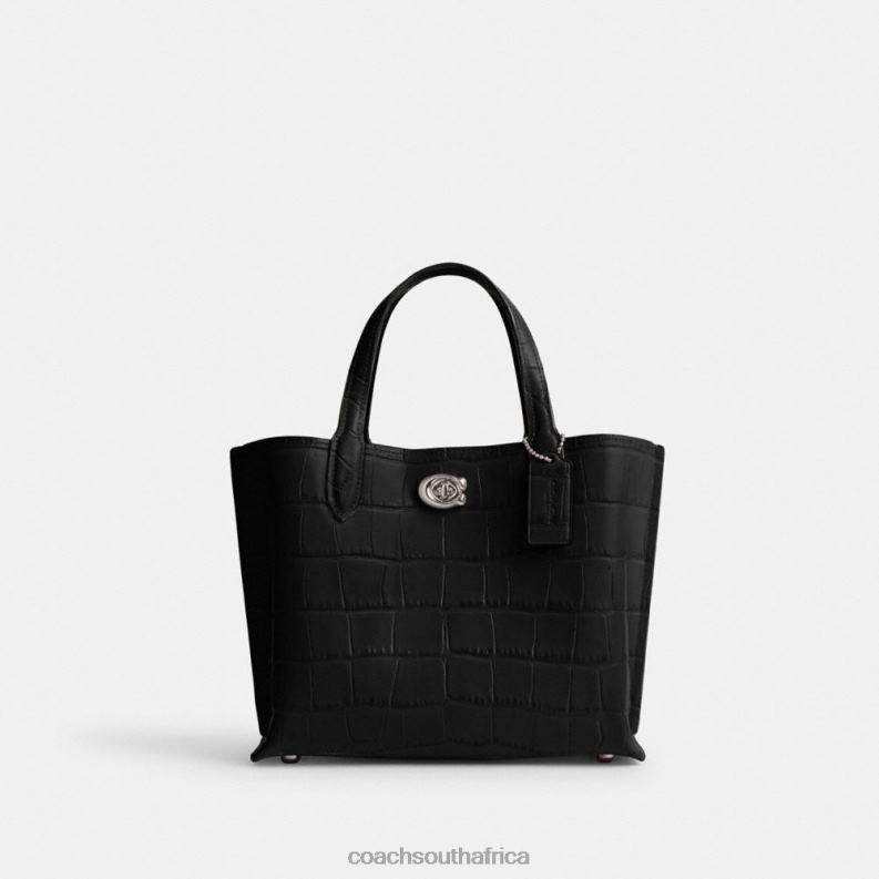 Coach Women WILLOW TOTE 24 LH/Black Multi 4ZRDJ287