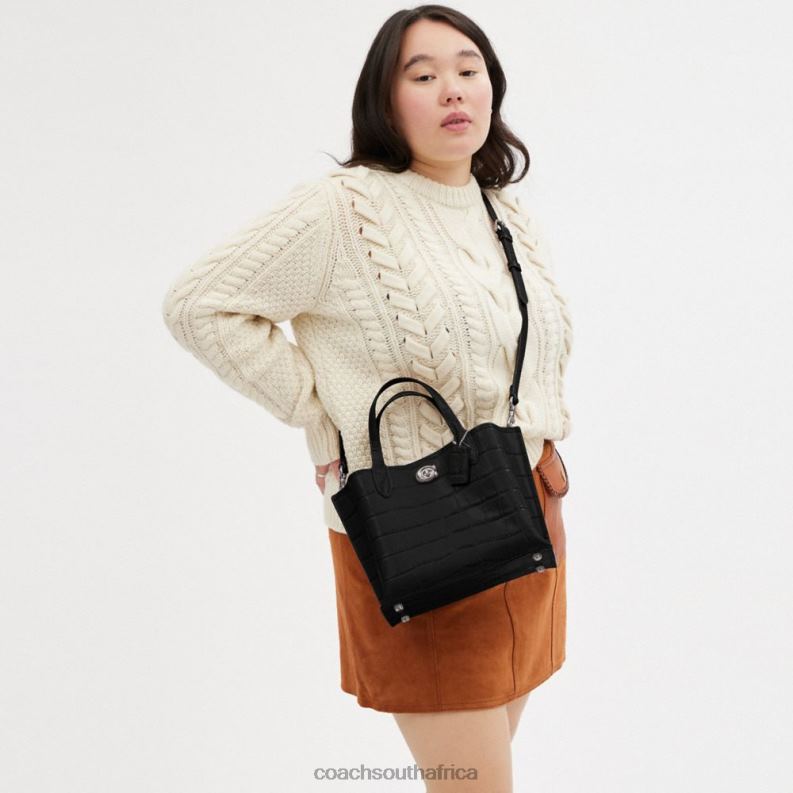 Coach Women WILLOW TOTE 24 LH/Black Multi 4ZRDJ287