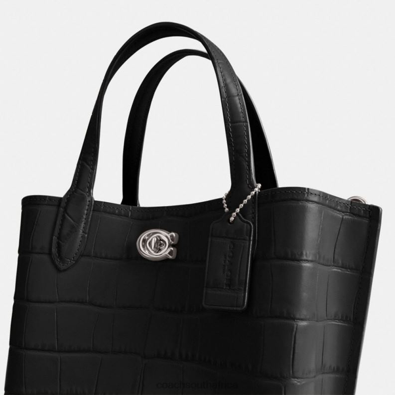 Coach Women WILLOW TOTE 24 LH/Black Multi 4ZRDJ287