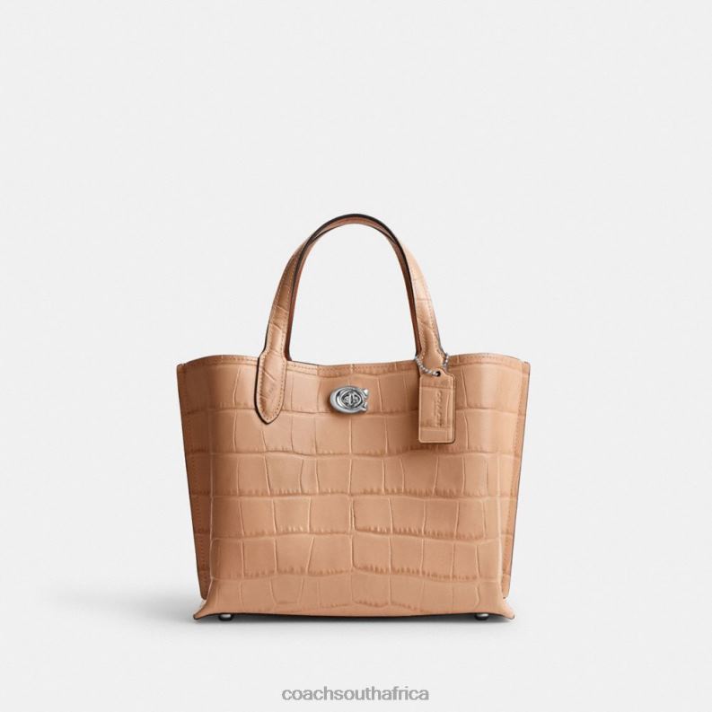 Coach Women WILLOW TOTE 24 LH/Buff Multi 4ZRDJ288