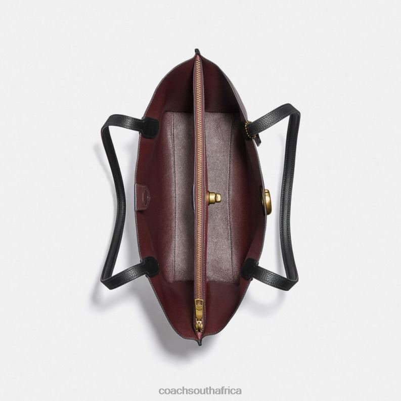 Coach Women WILLOW TOTE B4/BLACK 4ZRDJ303