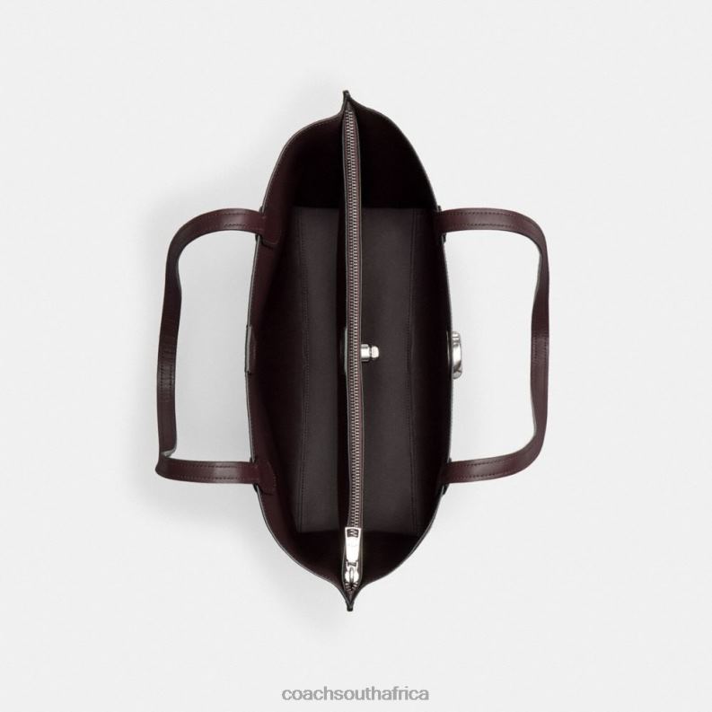 Coach Women WILLOW TOTE LH/Black Multi 4ZRDJ284