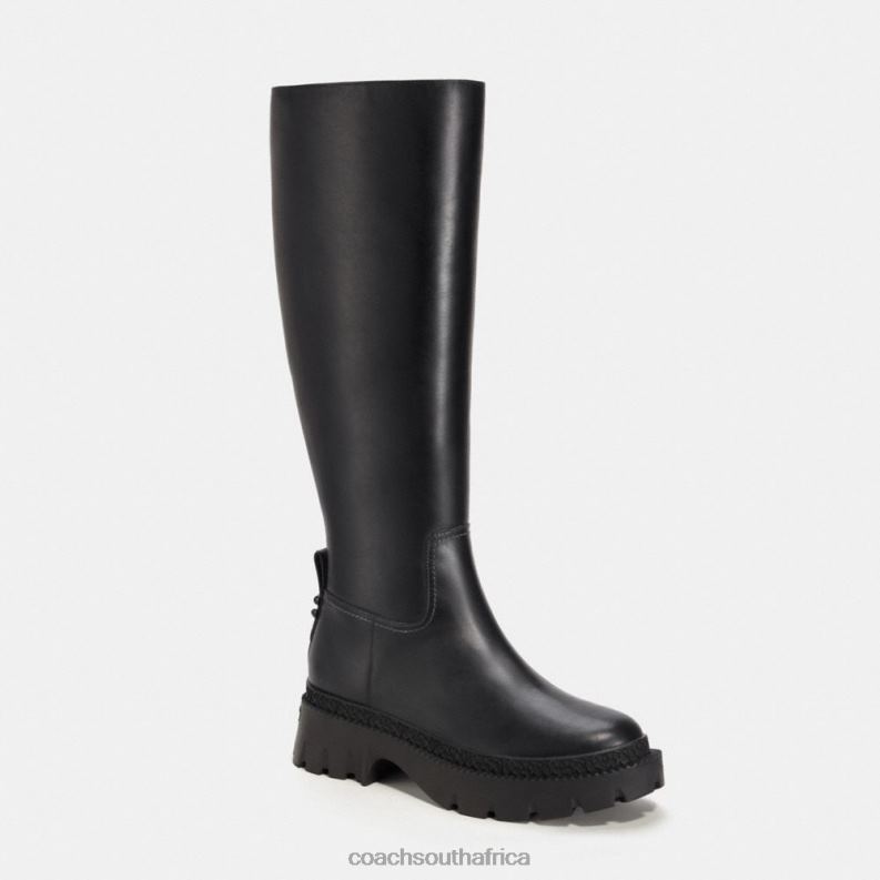 Coach Women JULIETTA BOOT Black 4ZRDJ413