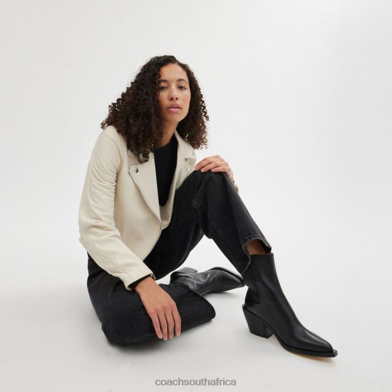 Coach Women PRESTYN BOOTIE Black 4ZRDJ416