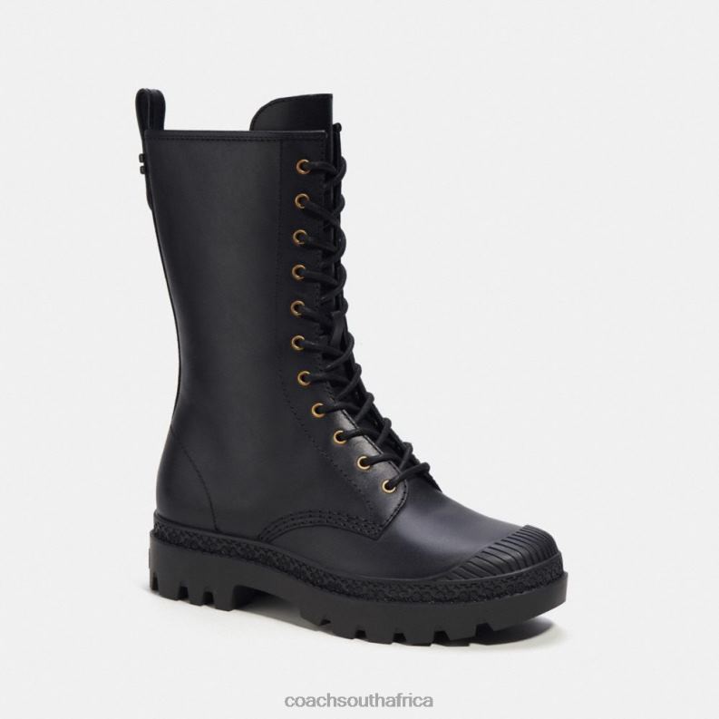 Coach Women TASHA BOOT Black 4ZRDJ410