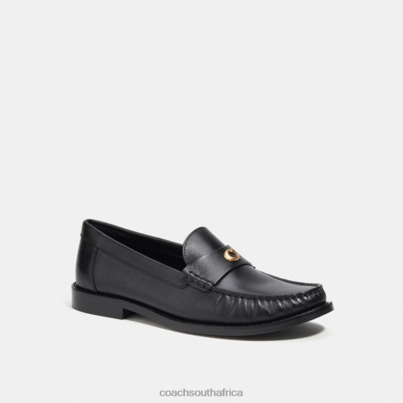 Coach Women JOLENE LOAFER Black 4ZRDJ396