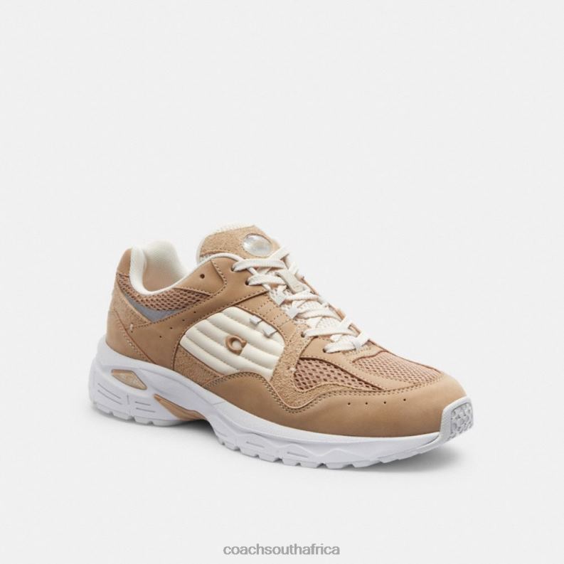 Coach Women C301 SNEAKER TAUPE 4ZRDJ401