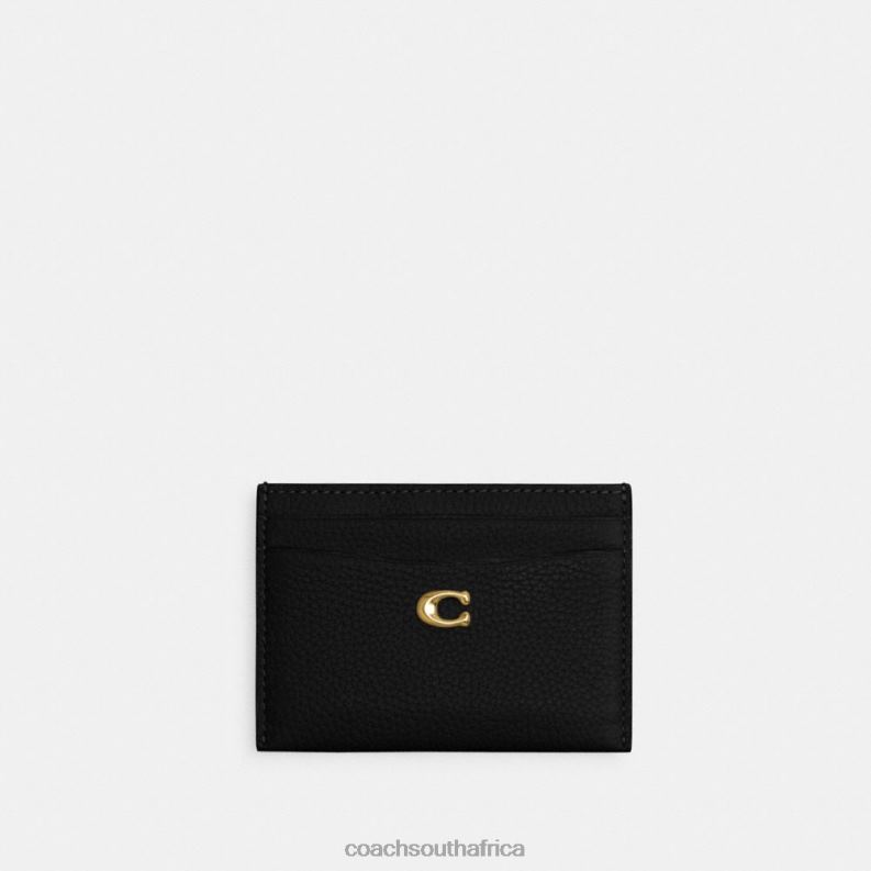 Coach Women ESSENTIAL CARD CASE B4/BLACK 4ZRDJ379