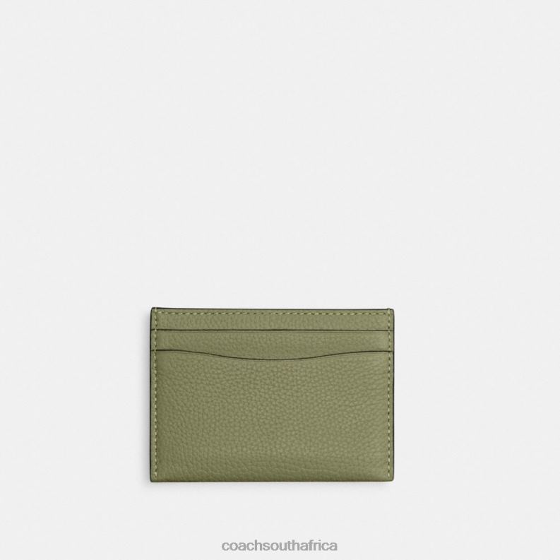 Coach Women ESSENTIAL CARD CASE B4/MOSS 4ZRDJ369