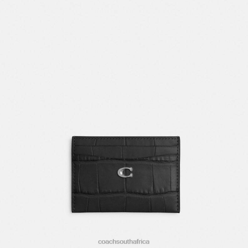 Coach Women ESSENTIAL CARD CASE LH/Black 4ZRDJ371
