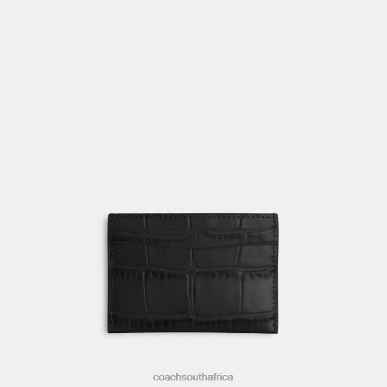 Coach Women ESSENTIAL CARD CASE LH/Black 4ZRDJ371