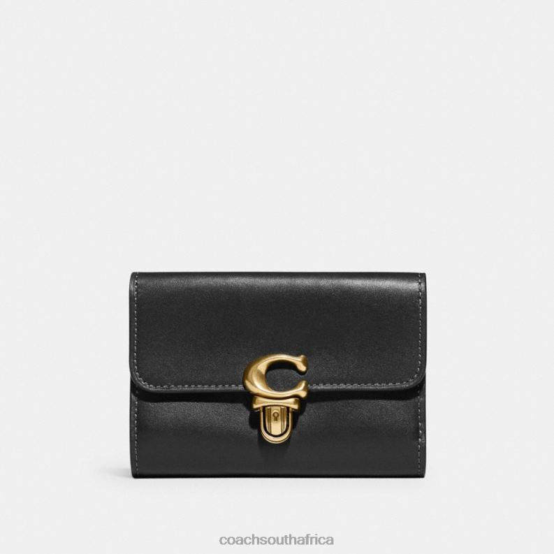 Coach Women STUDIO MEDIUM WALLET B4/BLACK 4ZRDJ341