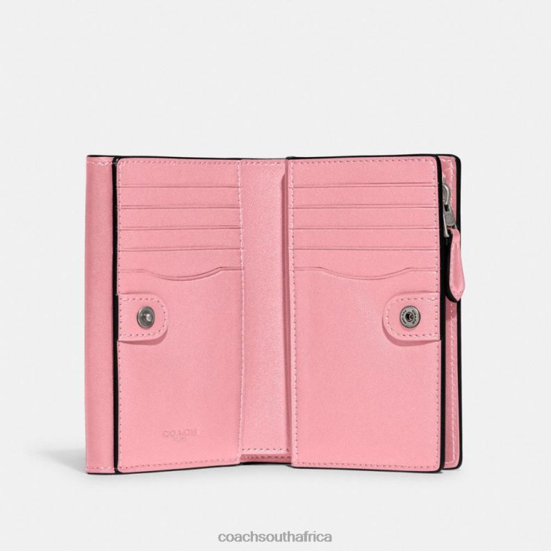 Coach Women STUDIO MEDIUM WALLET LH/Flower Pink 4ZRDJ334