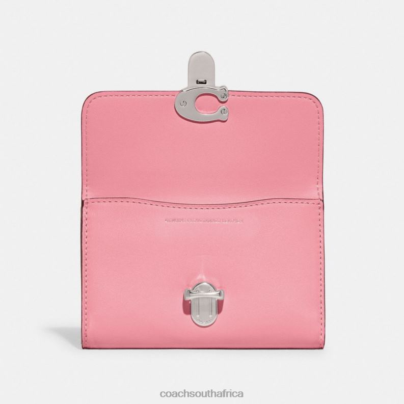 Coach Women STUDIO MEDIUM WALLET LH/Flower Pink 4ZRDJ334