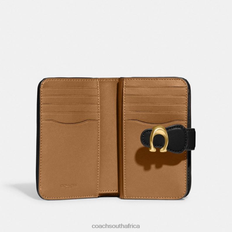 Coach Women TABBY MEDIUM WALLET B4/BLACK 4ZRDJ340