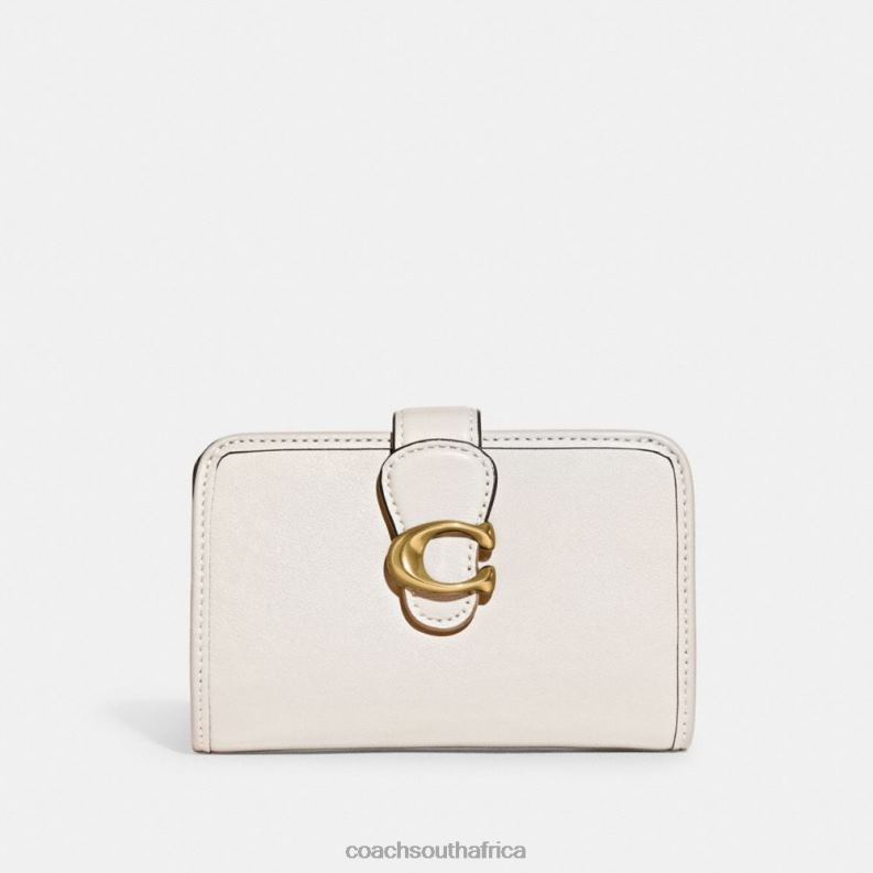 Coach Women TABBY MEDIUM WALLET B4/CHALK 4ZRDJ335