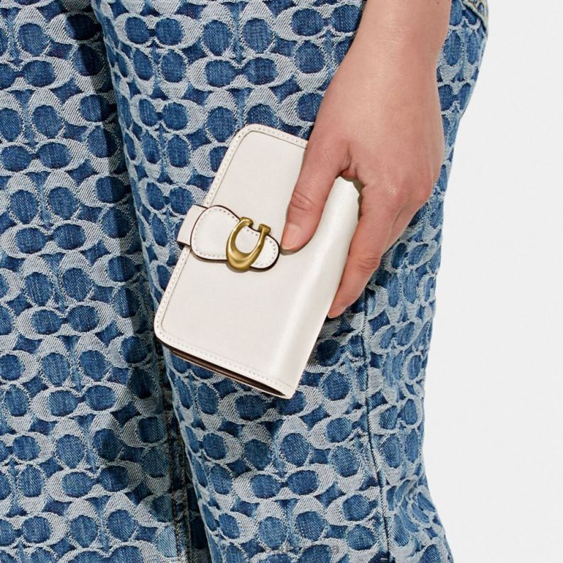 Coach Women TABBY MEDIUM WALLET B4/CHALK 4ZRDJ335