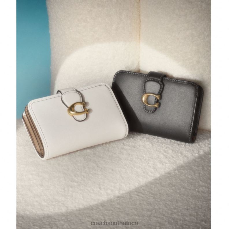 Coach Women TABBY MEDIUM WALLET B4/CHALK 4ZRDJ335