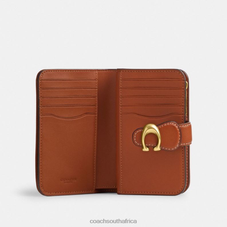 Coach Women TABBY MEDIUM WALLET IN MICRO SIGNATURE JACQUARD B4/Cocoa Burnished Amb 4ZRDJ331