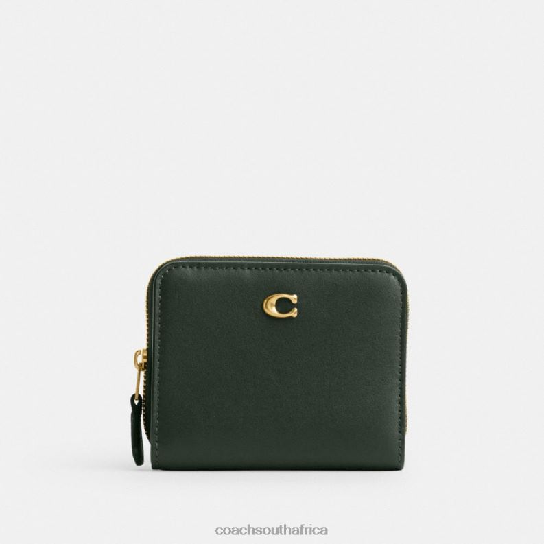 Coach Women BILLFOLD WALLET B4/Amazon Green 4ZRDJ358