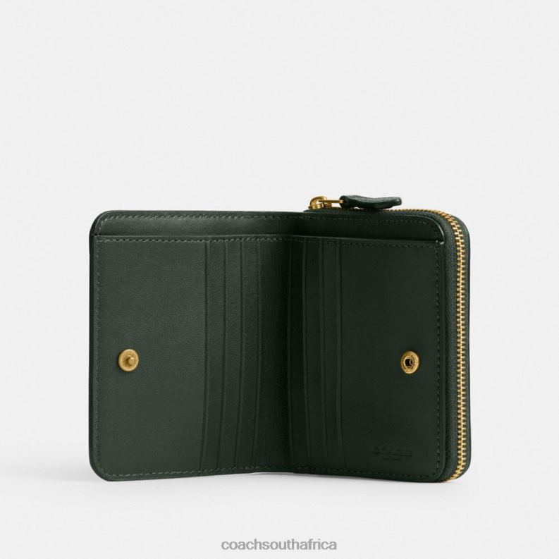 Coach Women BILLFOLD WALLET B4/Amazon Green 4ZRDJ358