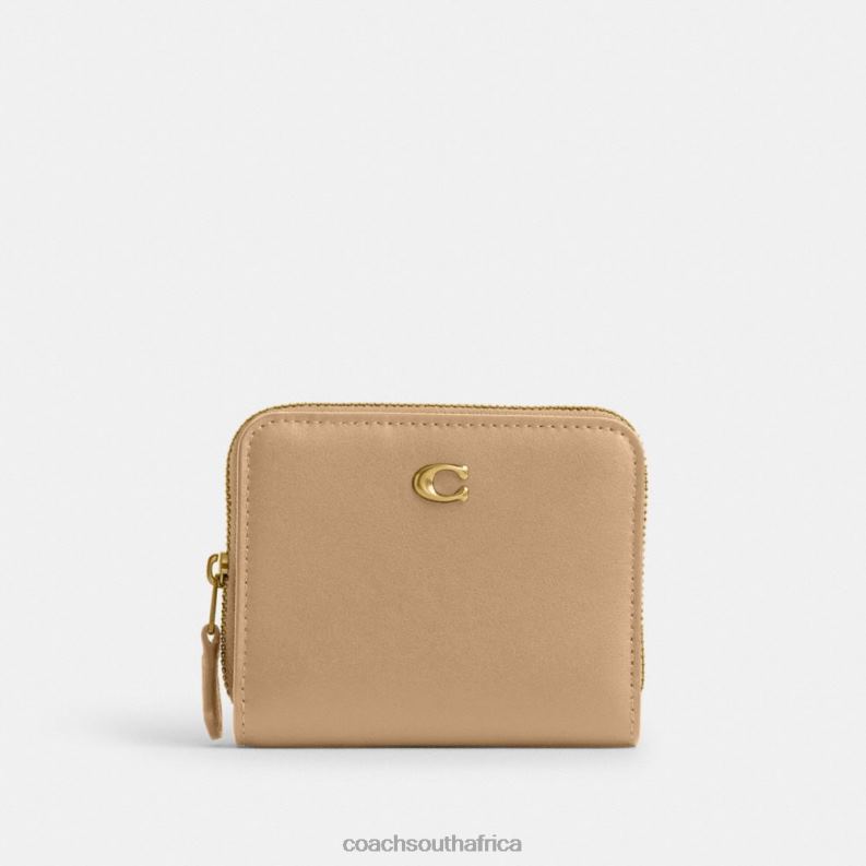 Coach Women BILLFOLD WALLET B4/TAN 4ZRDJ347