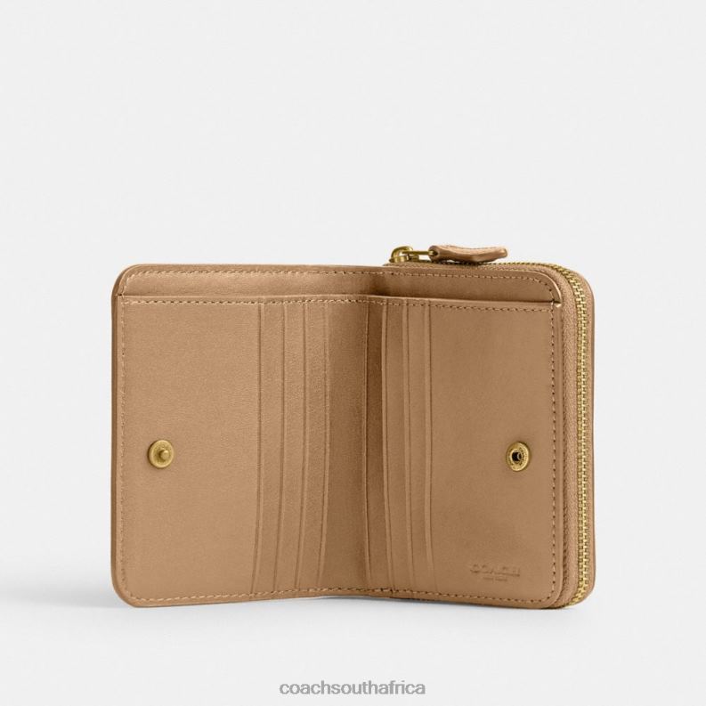 Coach Women BILLFOLD WALLET B4/TAN 4ZRDJ347