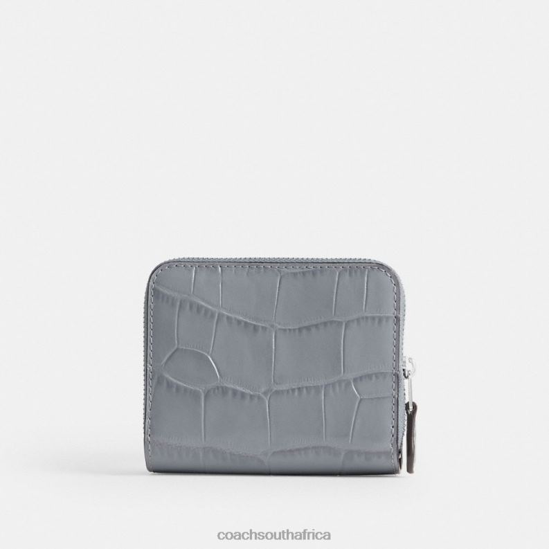 Coach Women BILLFOLD WALLET LH/Grey Blue 4ZRDJ343