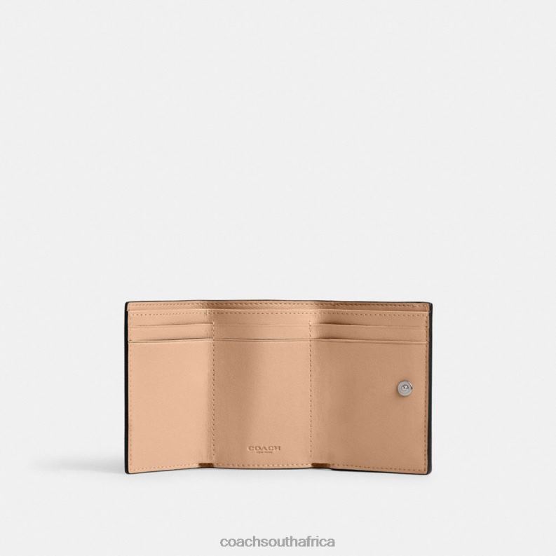 Coach Women ESSENTIAL MINI TRIFOLD WALLET LH/Buff 4ZRDJ346