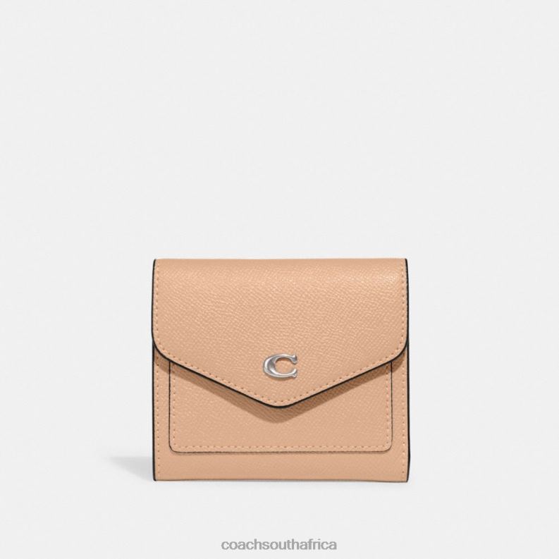 Coach Women WYN SMALL WALLET LH/Buff 4ZRDJ345