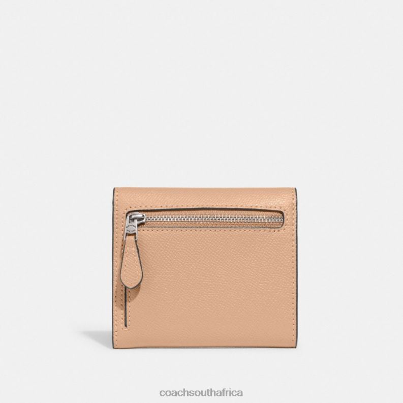 Coach Women WYN SMALL WALLET LH/Buff 4ZRDJ345