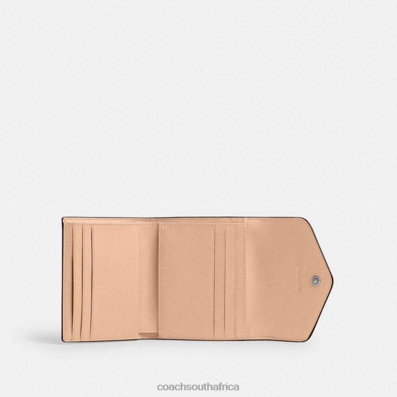 Coach Women WYN SMALL WALLET LH/Buff 4ZRDJ345