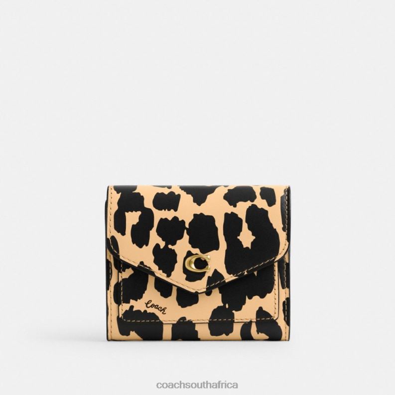 Coach Women WYN SMALL WALLET WITH LEOPARD PRINT B4/Leopard 4ZRDJ354